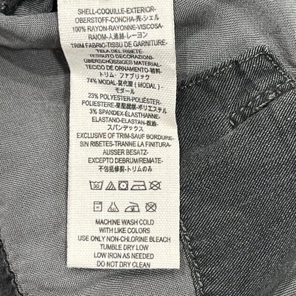 Free People Women Gray Jumpsuit Small Short Sleeve Pockets Button Front Casual - Picture 5 of 12